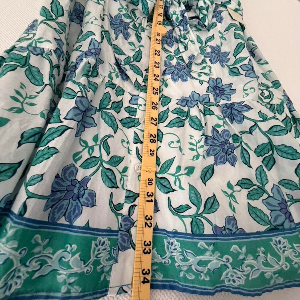 Calypso St Barth NEW Cottage Core Cotton Mini Dress, M (8) - Picture 6 of 8